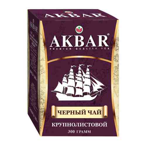 Чай Akbar черный байховый крупнолистовой 300 г арт. 3445432