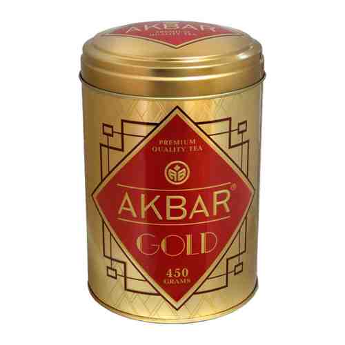 Чай Akbar Gold черный байховый цейлонский среднелистовой 450 г арт. 3110362