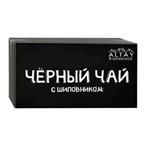 Чай Алтайвита черный с шиповником в пирамидках 40 г арт. 3440818