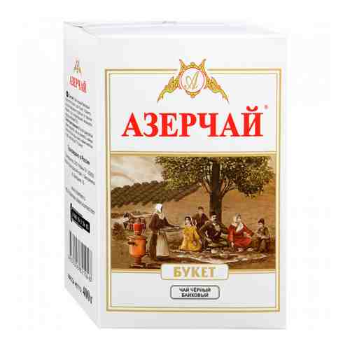 Чай Азерчай Букет черный крупнолистовой 400 г арт. 3337137