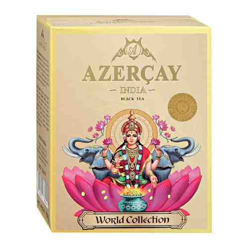 Чай Азерчай World collection Индия черный байховый 90 г арт. 3441866