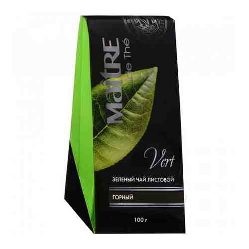 Чай Maitre de The Vert Горный зеленый листовой 100 г арт. 3379099