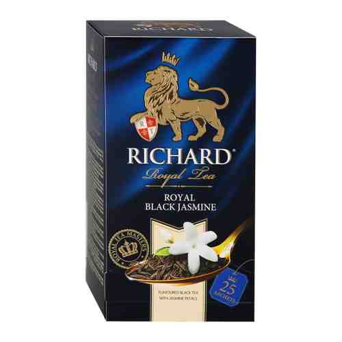 Чай Richard Royal Black Jasmine черный ароматизированный 25 пакетиков по 2 г арт. 3381828
