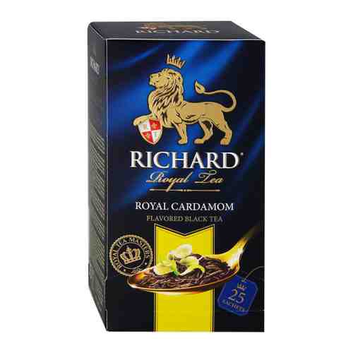 Чай Richard Royal Cardamom черный ароматизированный 25 пакетиков по 2 г арт. 3381830