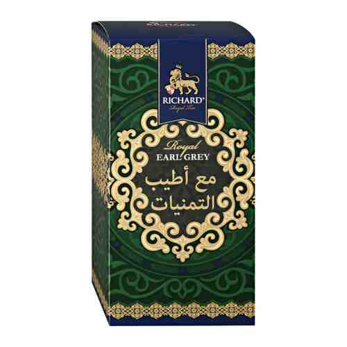 Чай Richard Royal Earl Grey черный бергамот мусульманский 80 г арт. 3425251