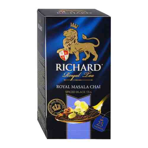 Чай Richard Royal Masala Chai черный ароматизированный 25 пакетиков по 2 г арт. 3381831