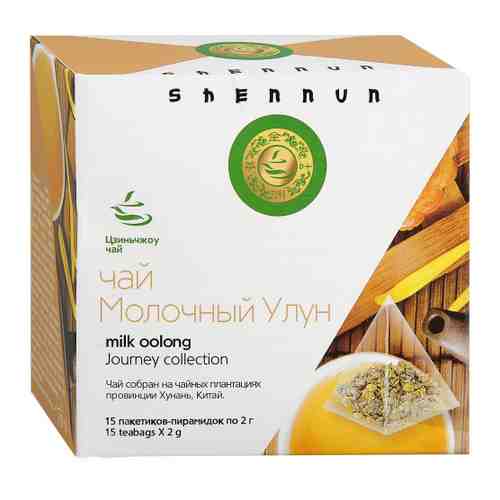 Чай Shennun Milk Oolong зеленый листовой 15 пирамидок по 2 г арт. 3394360