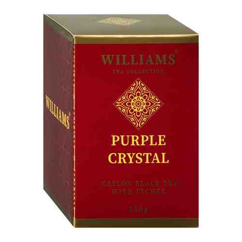 Чай Williams Purple Сrystal черный цейлонский с лепестками сафлора и натуральным ароматом личи 100 г арт. 3459460