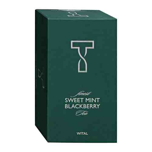 Чай Wital зеленый Сладкая Мята Еживика 17 пакетиков по 2.5 г арт. 3515224