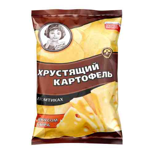 Чипсы Хрустящий картофель со вкусом сыра 70 г арт. 3115760