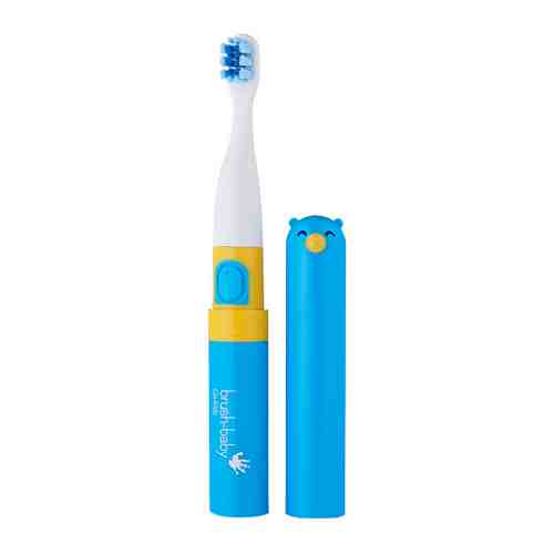 Электрическая зубная щетка детская Brush Baby Go-Kidz синяя с 3 лет арт. 3508831