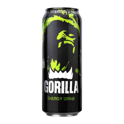 Энергетический напиток Gorilla газированный 0.45 л арт. 3370505