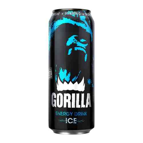 Энергетический напиток Gorilla Mint газированный 0.45 л арт. 3396879