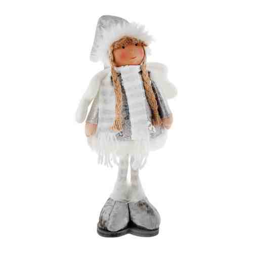Фигурка Holiday Classics Девочка-ангел бело-серебряная 21х30.5 см арт. 3481664