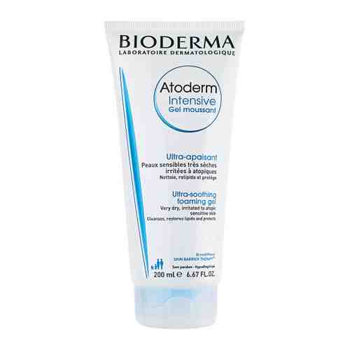 Гель-мусс для лица и тела Bioderma Atoderm Intensive 200 мл арт. 3348461
