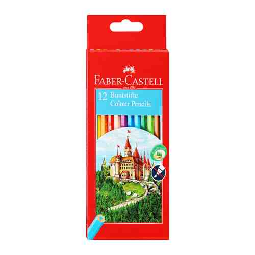 Карандаши цветные Faber-Castell заточенные 12 цветов арт. 3408685