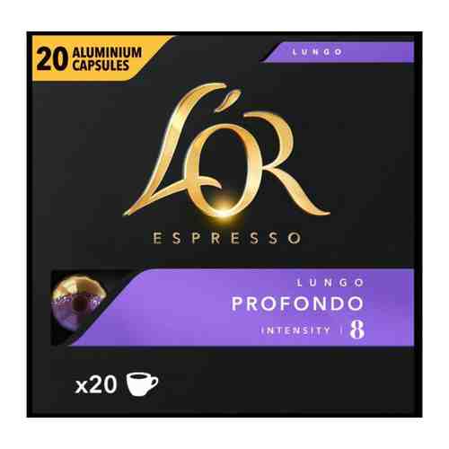 Кофе L’or Espresso Lungo Profondo 20 капсул по 5.2 г арт. 3425382