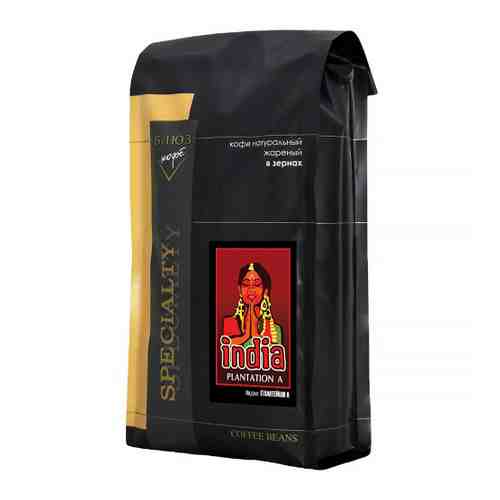 Кофе Coffee Blues Индия Плантейшен А в зернах 1 кг арт. 3472427