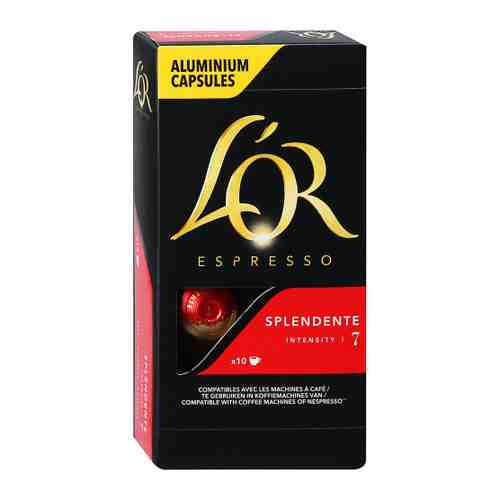 Кофе L’or Espresso Splendente 10 капсул по 5.2 г арт. 3353510