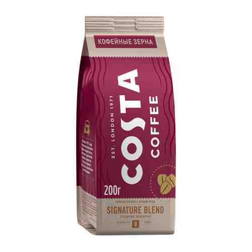 Кофе Costa Coffee Signature Blend Medium Roast в зернах 200 г арт. 3411712