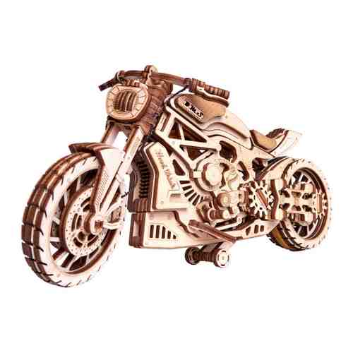 Конструктор деревянный Wood Trick Мотоцикл DMS механический (203 детали) арт. 3416392