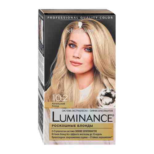 Краска для волос Luminance Color 10.2 Ангельский блонд 165 мл арт. 3417065