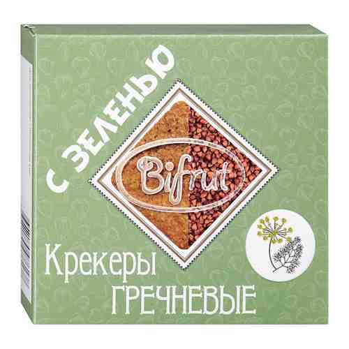 Крекеры Bifrut Гречневые с зеленью 210 г арт. 3420516