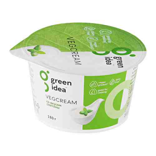 Крем Green Idea Vegcream со вкусом сметаны 180 г арт. 3420404
