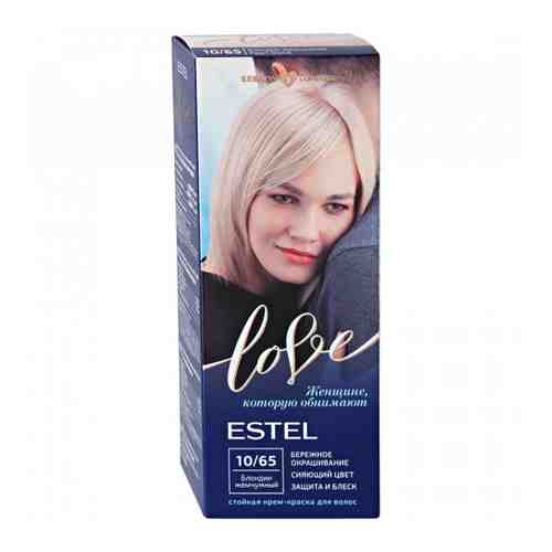 Крем-краска для волос Estel Love оттенок 10/65 Блондин жемчужный арт. 3355805