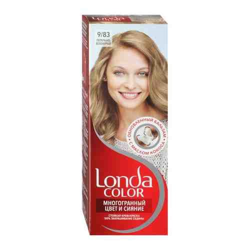 Крем-краска для волос Londa Color стойкая оттенок 9/83 Пепельно-белокурый арт. 3521456