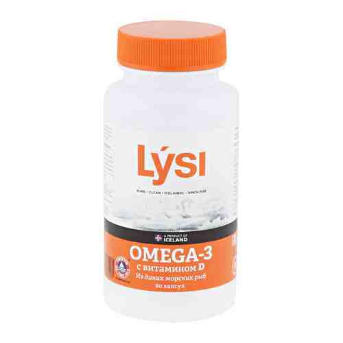 Лиси Омега-3 +D Рыбий жир (60 капсул) арт. 3401977