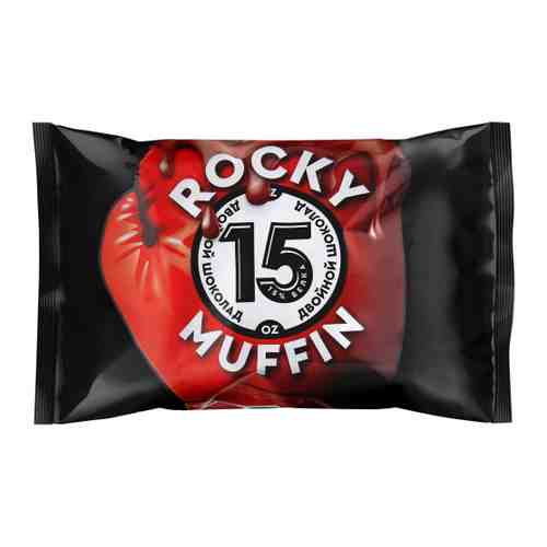 Маффин Mr.Djemius ZERO протеиновый низкоуглеводный Rocky Muffin Двойной шоколад без сахара 55 г арт. 3521082
