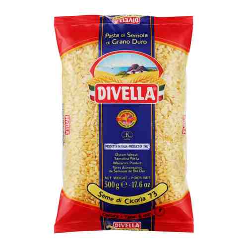 Макаронные изделия Divella Seme di Cicoria паста для супа 500 г арт. 3477185