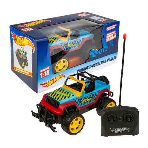 Машинка Hot Wheels Внедорожник на радиоуправлении голубая арт. 3424031