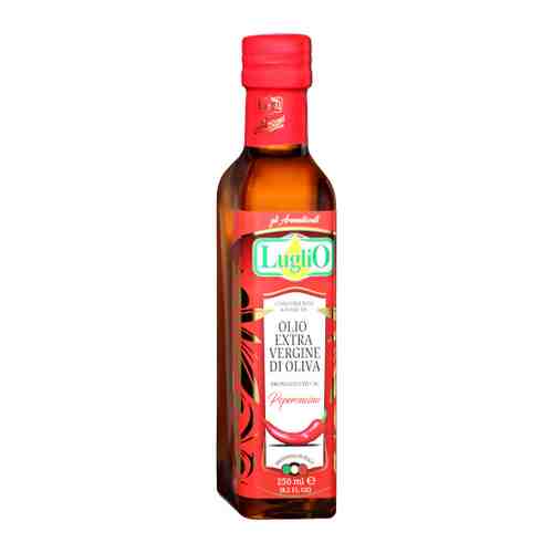 Масло LugliO оливковое Extra Vergine ароматизированное чили 0.25 л арт. 3447720