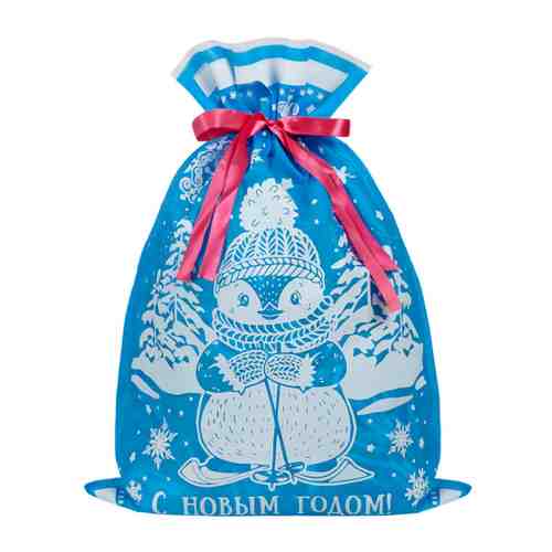 Мешочек Magic Pack для упаковки сувенирной продукции голубой L 100 см арт. 3498559