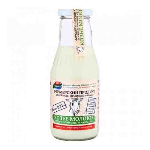 Молоко G-balance козье цельное пастеризованное ультрафильтрованное 3.5-4.8% 310 мл арт. 3308788