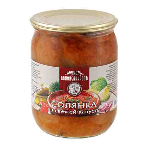 Суп Прохор Бакалейников солянка овощная со свежей капустой 500 г арт. 3458523
