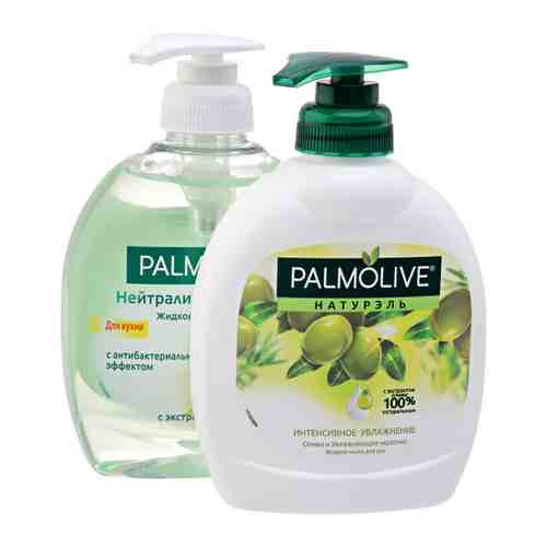 Набор Palmolive натурэль мыло жидкое + молочко увлажняющее по 300 мл арт. 3354827