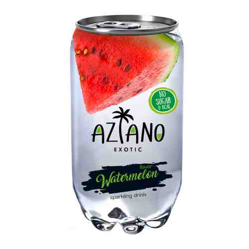 Напиток Aziano Арбуз газированный 0.35 л арт. 3483174
