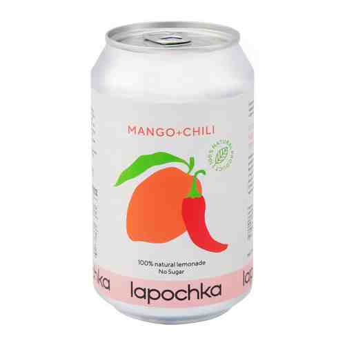 Напиток Lapochka Манго Чили среднегазированный 0.33 л арт. 3486203