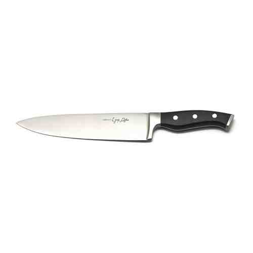Нож кухонный Едим Дома поварской черный 20 см арт. 3443067