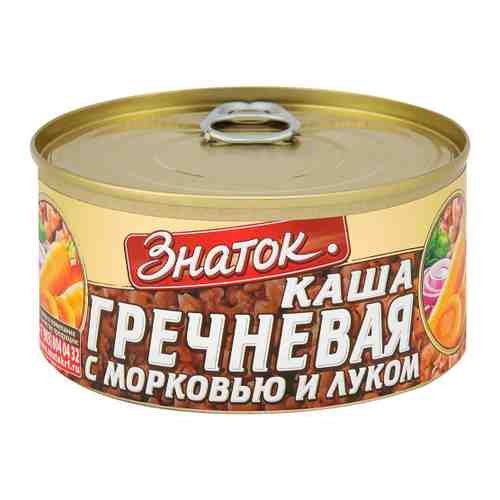 Каша Знаток гречневая с морковью и луком 325 г арт. 3431219