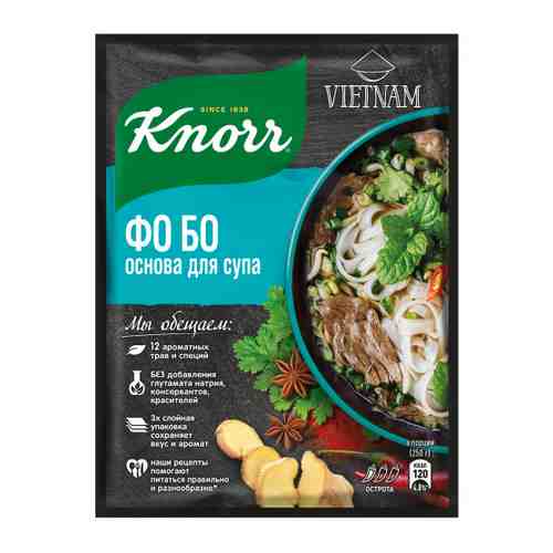 Основа для супа Knorr Фо Бо 20 г арт. 3429802