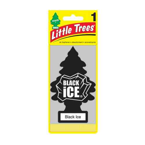 Освежитель воздуха Car-Freshner Little Trees Чёрный лёд арт. 3449170