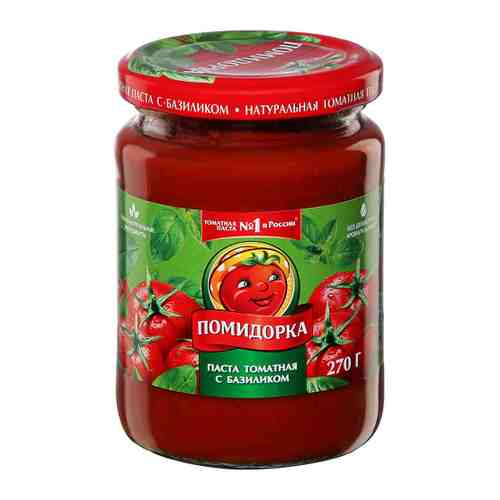Паста Помидорка томатная с базиликом 270 г арт. 3382744
