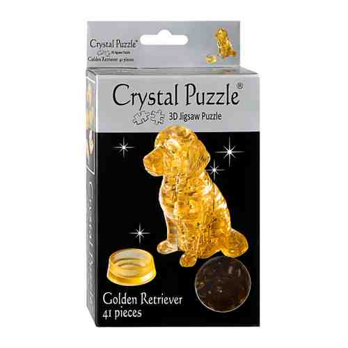 Пазл-головоломка Crystal Puzzle Лабрадор 3D (41 деталь) арт. 3338629