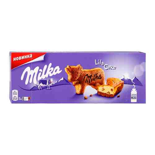 Пирожное Milka бисквитное двухслойное Lila Cake 140 г арт. 3395728