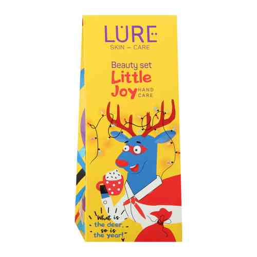 Подарочный набор Lure Little Joy Bio-крем для рук Питательный с маслом ши и D-пантенолом 40 мл 2 штуки арт. 3496319