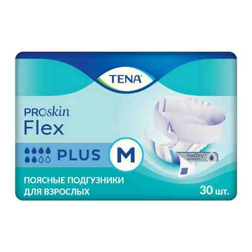 Подгузники для взрослых Tena Flex Plus М 30 штук арт. 3403106